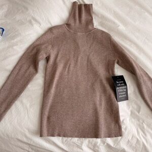 Tuckernuck Pomander Place Oat Andover Ribbed Turtleneck